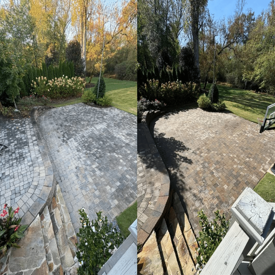 patio pressure washing